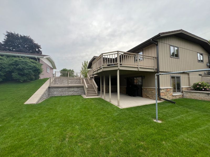Exterior painting project in Manitowoc — deck, siding, and trim painting by Wisconsin's Best Painters